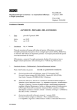 Journal of the 696th Plenary Meeting of the Permanent Council (it)