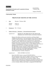 Journal of the 700th Plenary Meeting of the Permanent Council