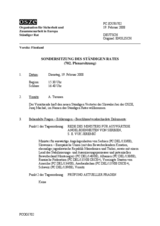 Journal of the 702nd Special Plenary Meeting of the Permanent Council (de)