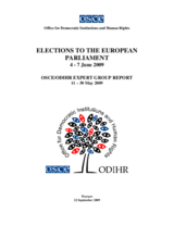 European Union, European Parliament Elections, 4-7 June 2009: Expert Group Report