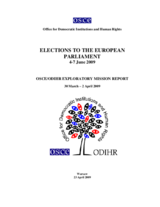 European Union, European Parliament Elections, 4-7 June 2009: Exploratory Mission Report