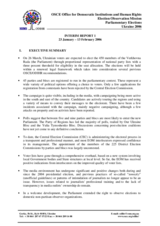 Ukraine, Parliamentary Elections, 26 March 2006: Interim Report No. 1 Ukraine, Parliamentary Elections, 26 March 2006: Interim Report No. 1