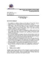 Kyrgyzstan, Presidential Election, 10 July 2005: Interim Report No. 3