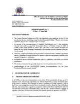 Kyrgyzstan, Presidential Election, 10 July 2005: Interim Report No. 2
