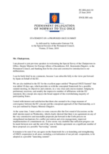 Statement by the Delegation of Norway in response to the Address by the Special Envoy of the Chairperson-in-Office, Deputy Minister for Foreign Affairs of Kazakhstan, Konstantin Zhigalov, on an OSCE Summit