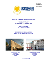 Logistical modalities and practical arrangements