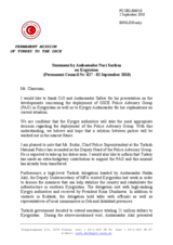 Statement by the Delegation of Turkey on the situation in Kyrgyzstan