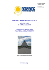 Logistical modalities and practical arrangements