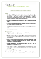 Fact Sheet- 10 Things You Need to Know about Islamophobia