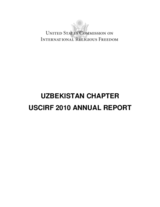 United States Commission on International Religious Freedom, 2010 Annual Report, Uzbekistan Chapter