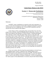 Statement by the United States Mission to the OSCE