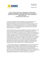 Statement by Ambassador at Large Madina Jarbussynova in response to the point of order raised by the European Union, Canada, United States of America and Norway