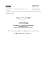 Statement by the Human Rights Centre, Tajikistan, Ms. Tatyana Khatiuhina