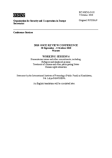 Statement by the International Institute of Futurology (Public Fund) in Kazakhstan, Ms. Liliya Manshina