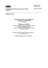 Statement by the Youth Media Union of Kazakhstan, Ms. Svetlana Galiyeva