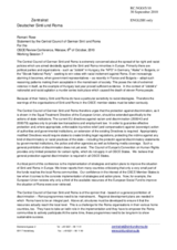 Statement by the Central Council of German Sinti and Roma