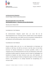 Statement by the Delegation of Liechtenstein