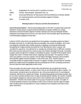 Overbroad Definitions of Hate Speech and Fixed Definitions of Gender Identity are Causing Intolerance and Discrimination Against Christians