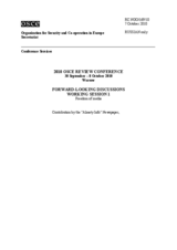 Contribution by the "Almaty Info" Newspaper