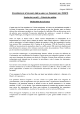 Statement by the Delegation of the France