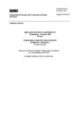 Statement by the Faraj Newspaper, Mr Khursheddzhon Niyozov