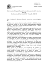 Statement by Spain