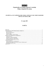 Status report no. 18 on Croatia's progress in meeting international commitments since June 2006 (hr)