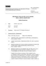 Journal of the 2011 Annual Implementation Assessment Meeting