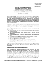 Report by Ambassador Ömür Orhun, Personal Representative of the OSCE Chairman-in-Office on Combating Intolerance and Discrimination against Muslims, on his visit to and contacts in Finland