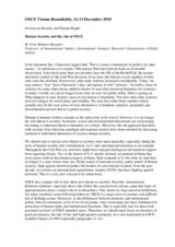 Contribution by Prof. Mehmet Hasguler, Professor of International Studies, International Strategic Research Organization (USAK), Ankara