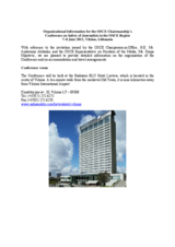 Organizational modalities