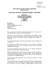 Speech by Mr. Anders Fogh Rasmussen, NATO Secretary General