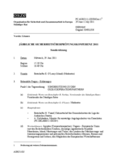 Journal of the 2011 Annual Security Review Conference