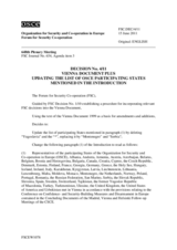 Forum for Security Co-operation Decision No. 4/11