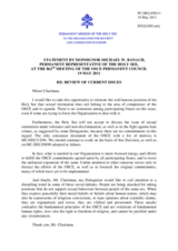 Statement by the Delegation of the Holy See on the International Day against Homophobia and Transphobia, 17 May 2011