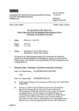 Journal der 48. Gemeinsamen Sitzung des Forums für Sicherheitskooperation und des Ständigen Rates