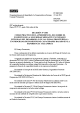 Decisión Nº 1003 del Consejo Permanente