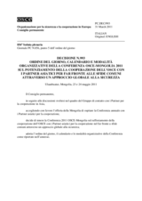 Decisione N.993 del Consiglio permanente
