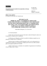 Décision No. 993 du Conseil permanent