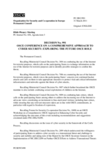 Permanent Council Decision No. 991