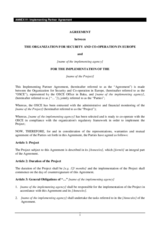 IP agreement template for Tender No. 6/2011