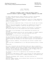 Joint Communique by the Ministers of Germany, France, Poland and the Russian Federation