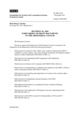 Permanent Council Decision No. 1010