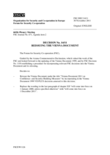 Forum for Security Co-operation Decision No. 14/11