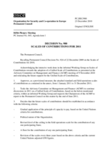 Permanent Council Decision No. 980