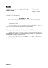 Permanent Council Decision No. 1024