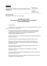 Beschluss Nr. 1010 des Ständigen Rates