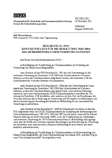 Beschluss Nr. 19 des Forums für Sicherheitskooperation