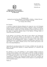 Statement by the Delegation of Moldova on the meeting on the Transdniestrian settlement process, held in Odessa, Ukraine, on 2 January 2012