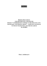 Call for proposals for Implementing Partners No. 01 /2012